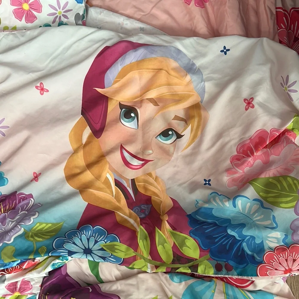Disney Frozen Bedding Set - Blue and Purple